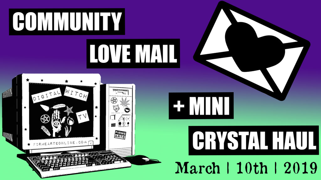 Love Mail + Vegan Chocolate + Mini Crystal Haul | DigitalWitchTv