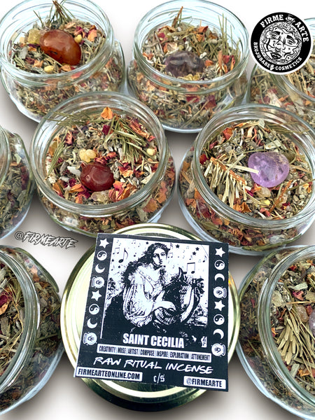 Raw Ritual Incense | Saint Cecilia | Magical Muse