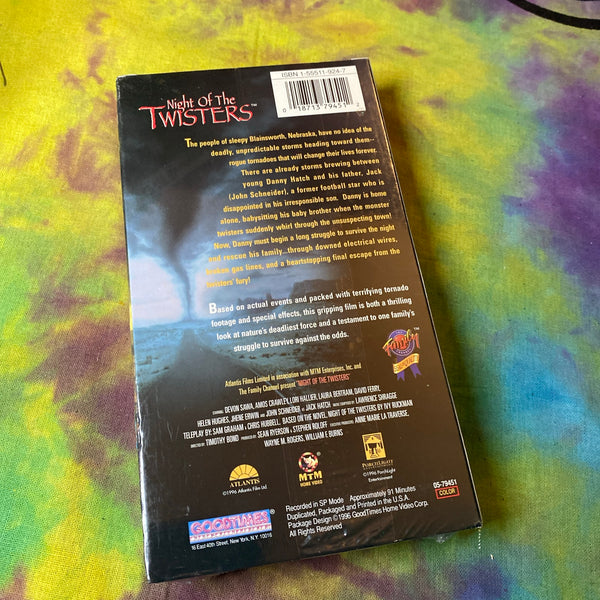 VHS | SEALED | Night Of The Twisters