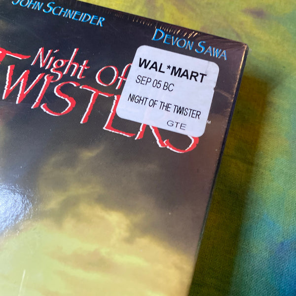 VHS | SEALED | Night Of The Twisters