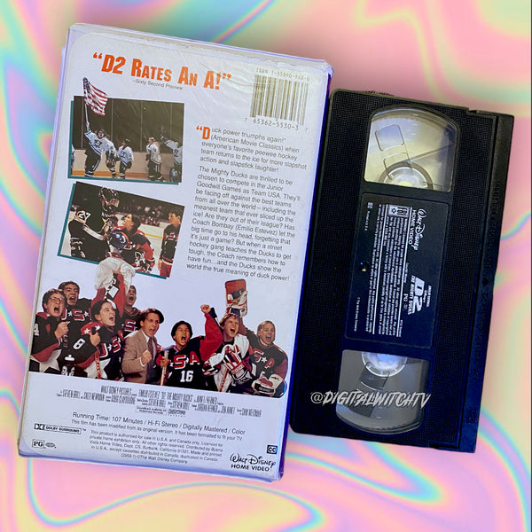 VHS - D2 The Mighty Ducks