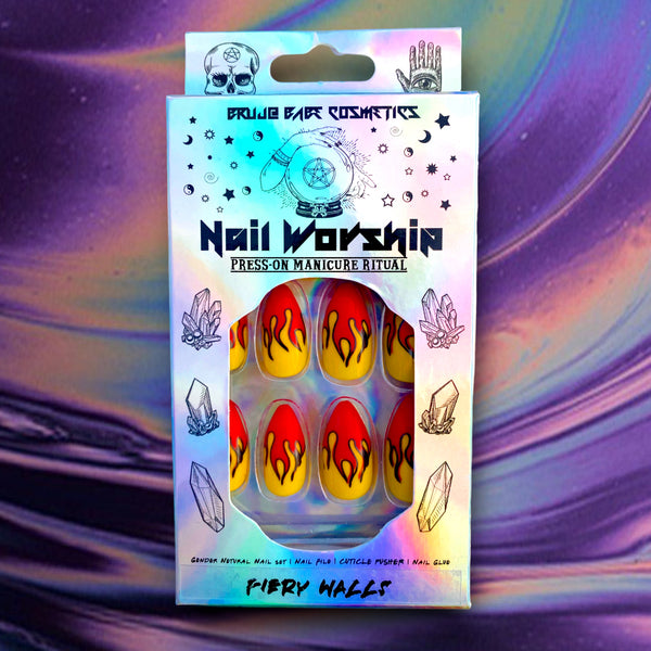 Nail Worship | Manicure Ritual | Fiery Walls