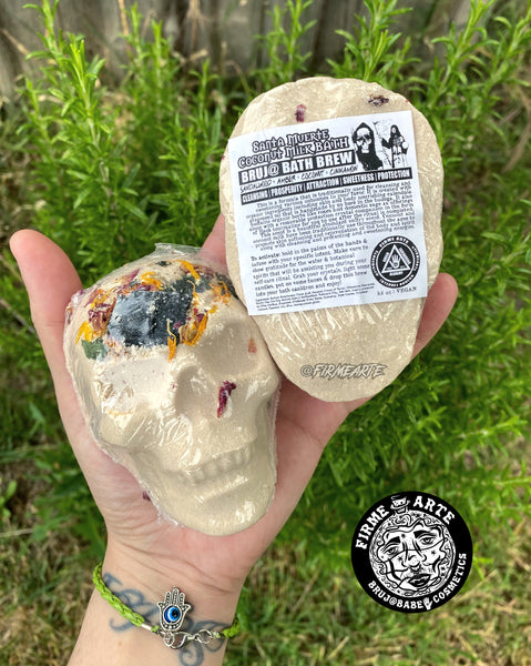 Bruj@ Bath Brew | Santa Muerte | Coconut Milk Ritual Bath