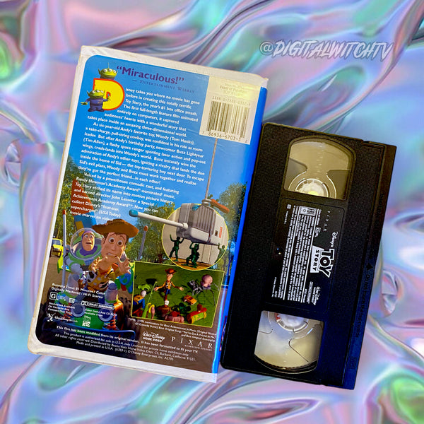 VHS - Clamshell- Toy Story - with incerts