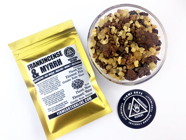 Raw Ritual Incense Resin | Frankincense & Myrrh