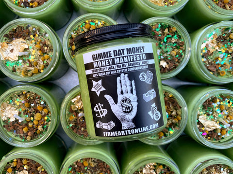 CC Candle | Gimme Dat Money | Money Manifesto