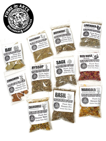 Bruj@ Box | Botanical Babe | Herb + Smoke Magick Starter Set