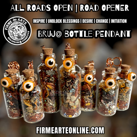 Jewelry | Bruj@ Bottle Pendant Necklace | All Roads Open