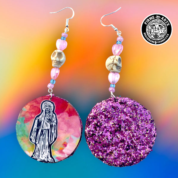 Jewelry | Earrings | Santa Muerte | Hey Beautiful | Self Love #2