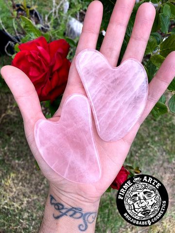 Crystal | Gua Sha | Facial Massager | Rose Quartz