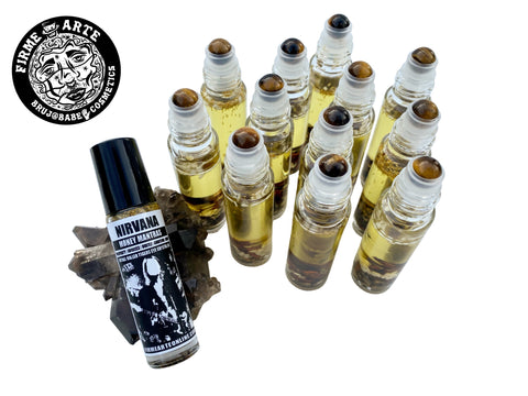 Ritual Roller Crystal Oil | Nirvana | Tigers Eye | Money Mantras