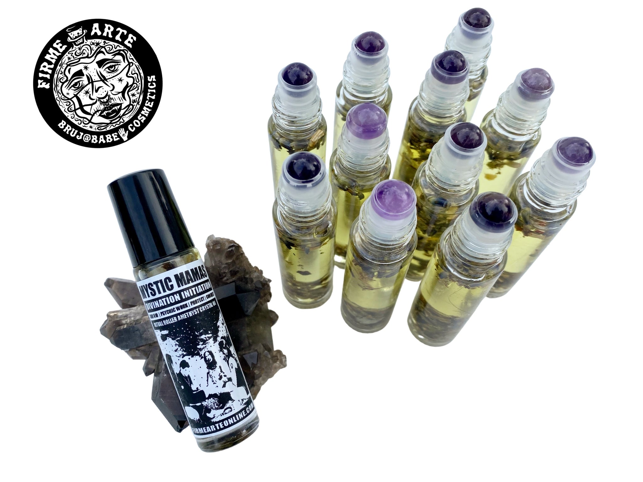 Ritual Roller Crystal Oil | Mystic Mamas | Amethyst | Divination Initiation