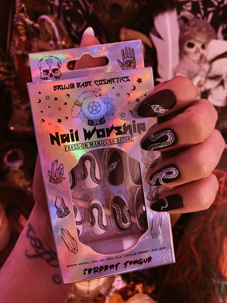 Nail Worship | Manicure Ritual | Serpent Tongue