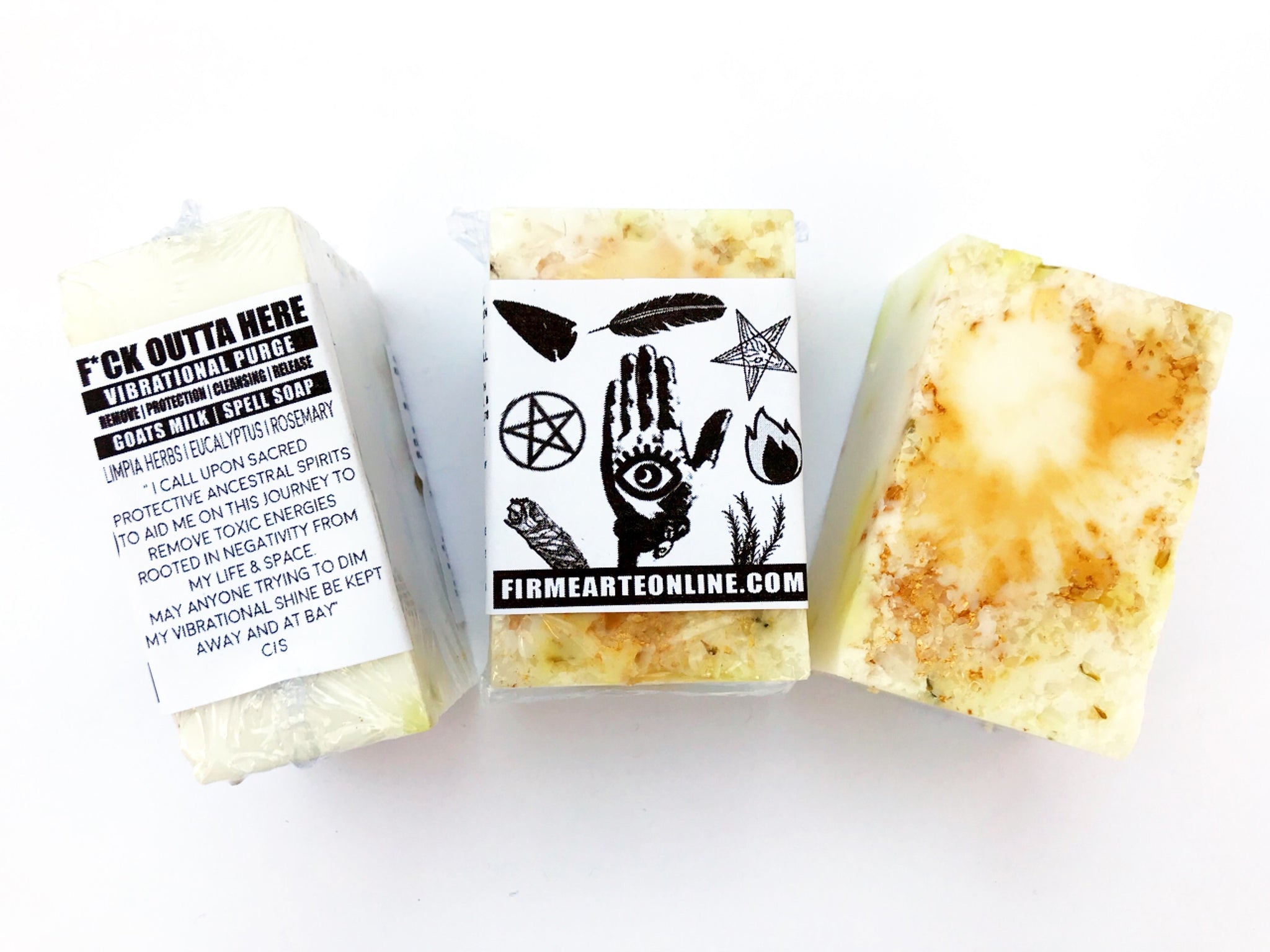 Spell Soap | Fuck Outta Here | Vibrational Purge | Goat's Milk