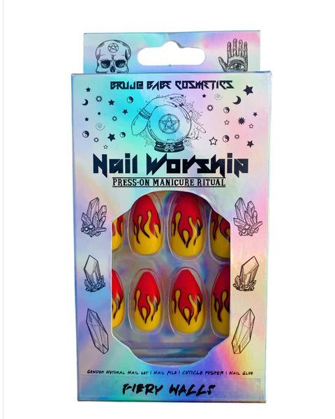 Nail Worship | Manicure Ritual | Fiery Walls